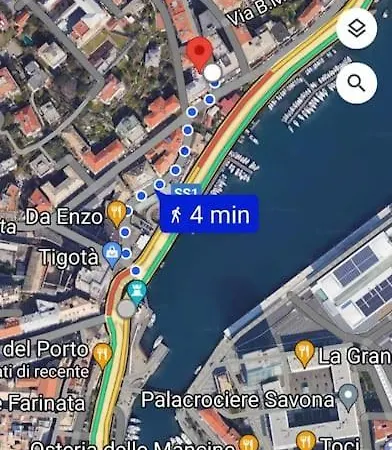 Verso Il Mare Darsena アパート *